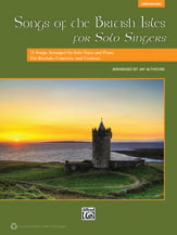 Songs of the British Isles for Solo Singers Vocal Solo & Collections sheet music cover
